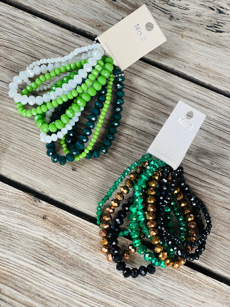 Green Mix Spirit Bracelets