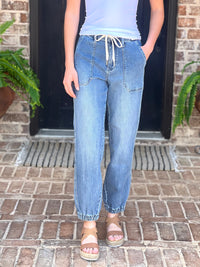 Judy Blue | Hadli HiRise Tie Jogger