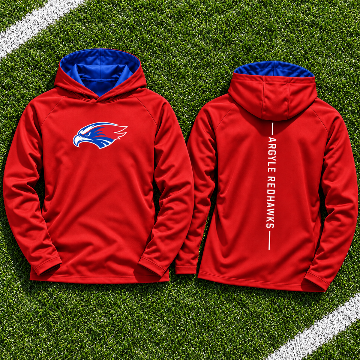 PREORDER | Redhawks Red Performance Hoodie