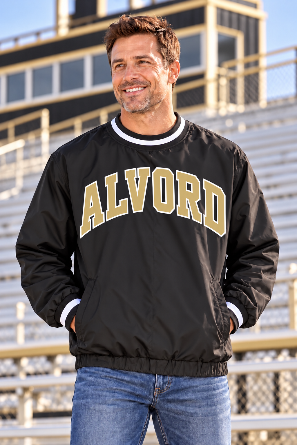 PREORDER | Alvord Black Lined Windbreaker Pullover