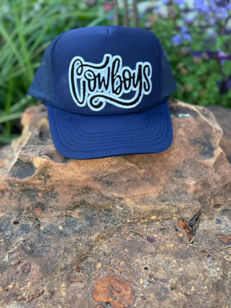 Cowboys Chenille Foam Hat