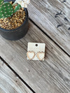 Heart Bead Studs