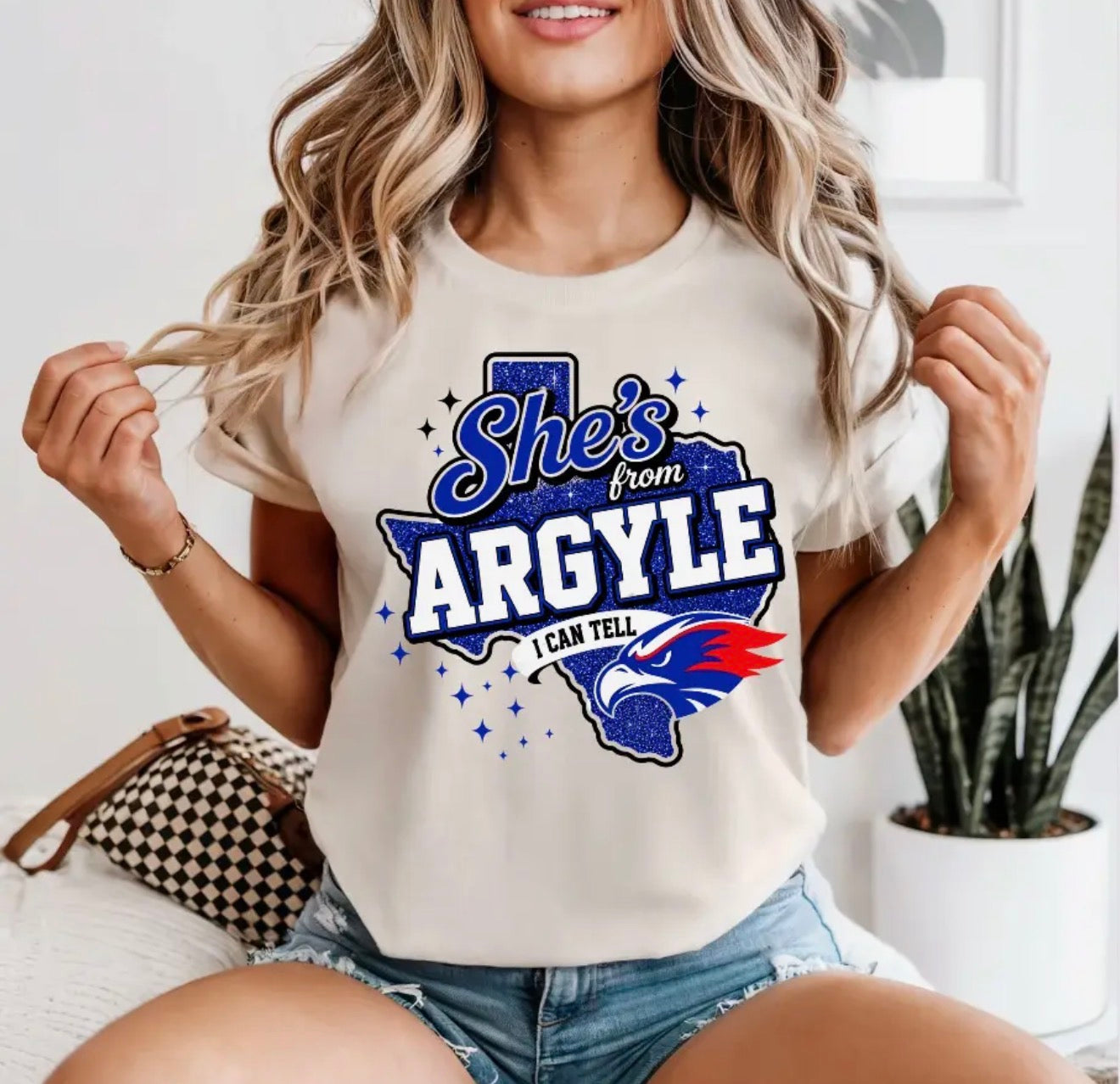 PREORDER | She’s From Argyle (Redhawks) Tee