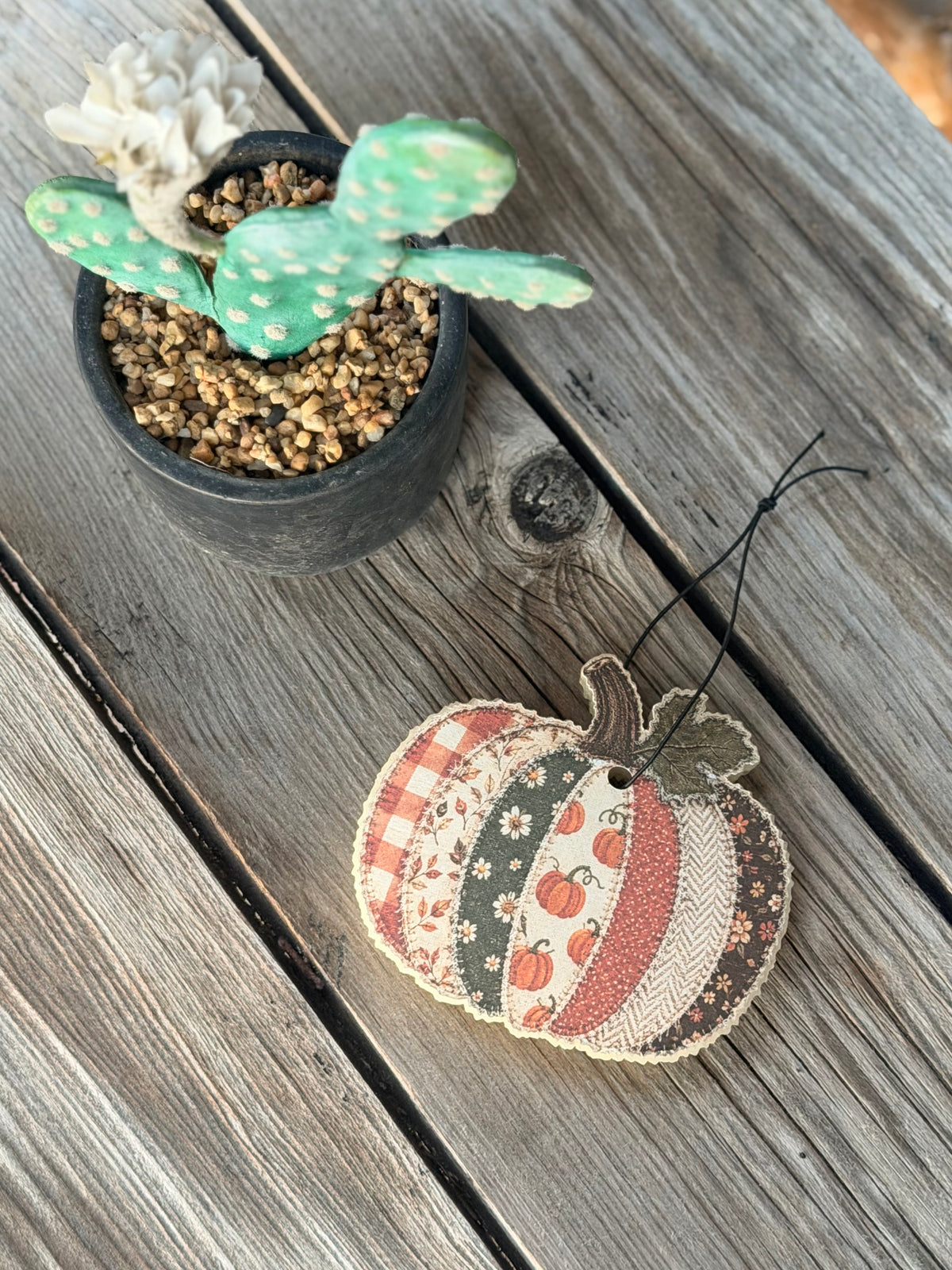 Patchwork Pumpkin Freshie