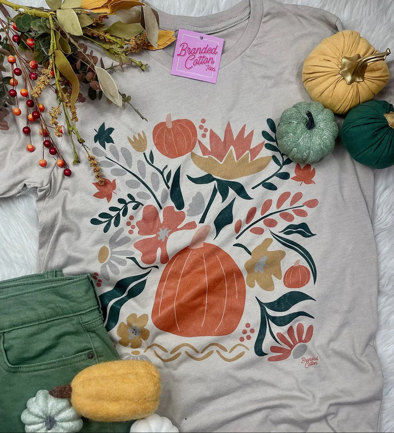 Blooming Pumpkin Tee