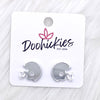 15mm Shiny Acrylic Helmets -Sports Earrings