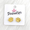 13mm Shiny Acrylic Paws & Claws -Sports Earrings