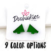 15mm Shiny Acrylic Megaphones - Sports Earrings