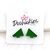 15mm Shiny Acrylic Megaphones - Sports Earrings