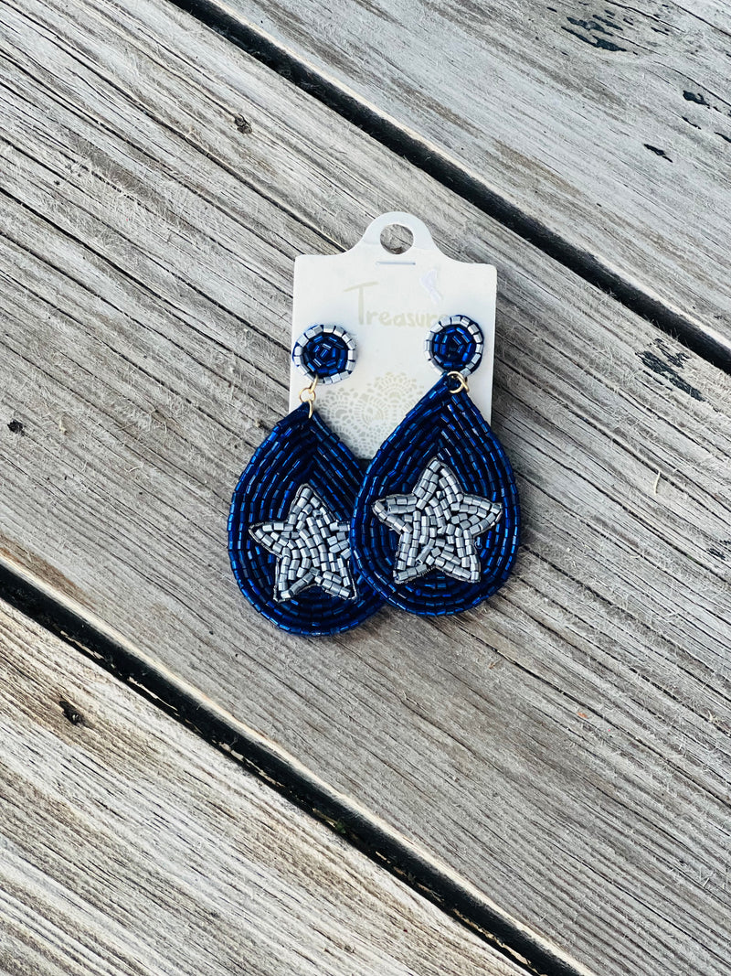 Star Bead Teardrops