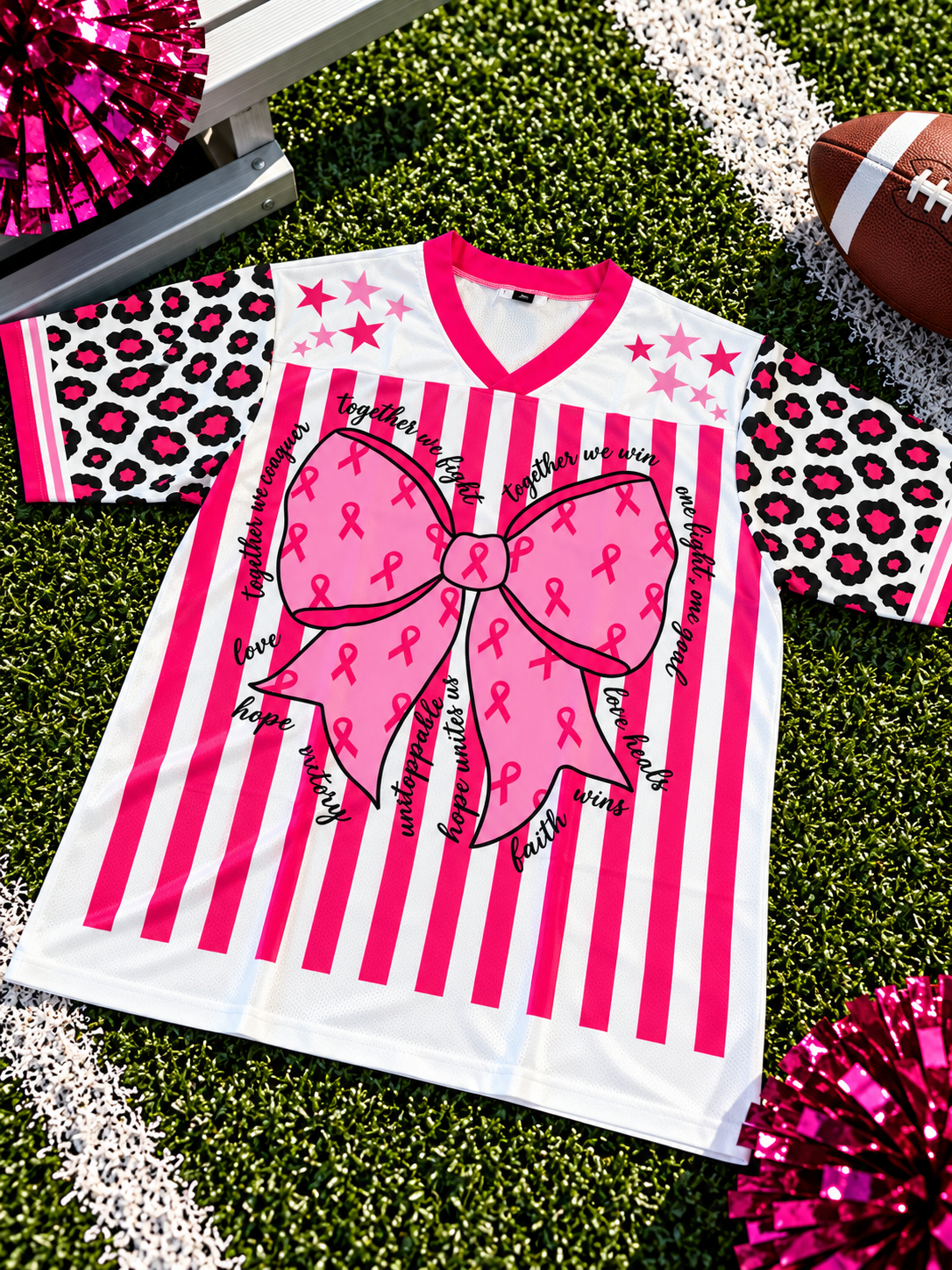 Pink Out Boujee Double Sided Jersey