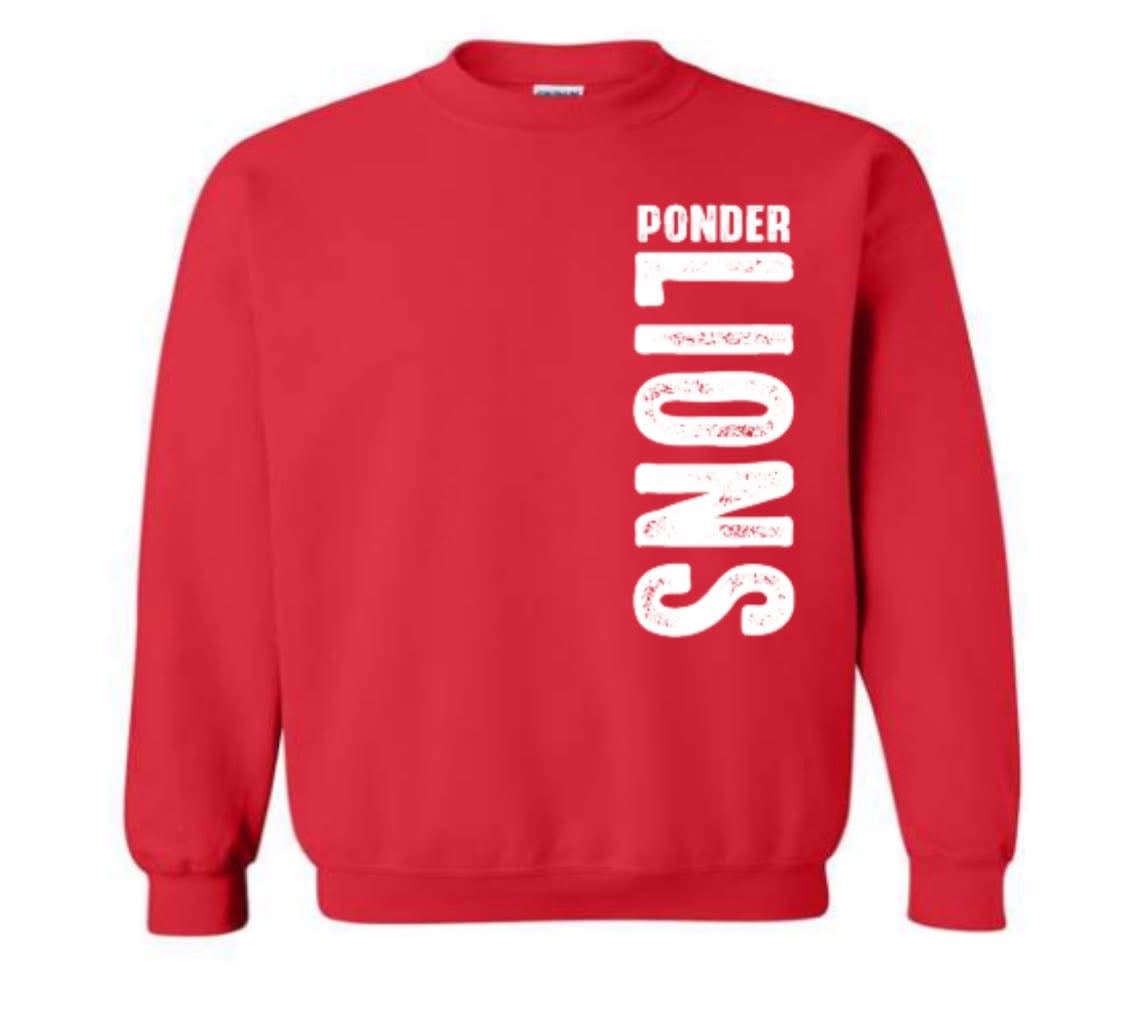 Ponder Lions Stacked Sweatshirt