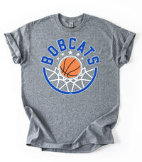 Bobcats Hoop Basketball Tee