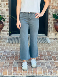 Zenana | Ash Black Acid Washed Jeans