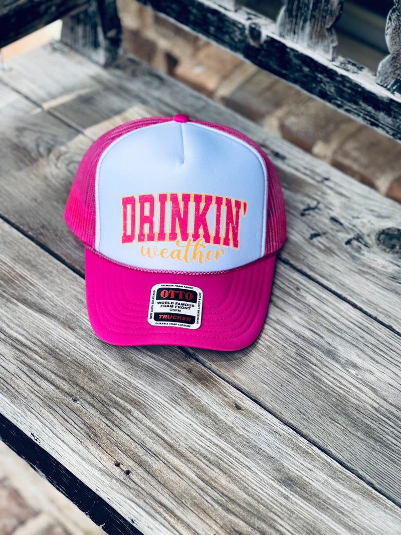 Drinking Weather Foam Hat