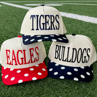 LIONS Big Polka Dot Hat