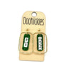 Spirit Glitter Color Bar Dangles - School Spirit Acrylic Earrings - 9 Color Options