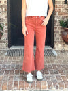 Zenana | Rust Acid Washed Jeans