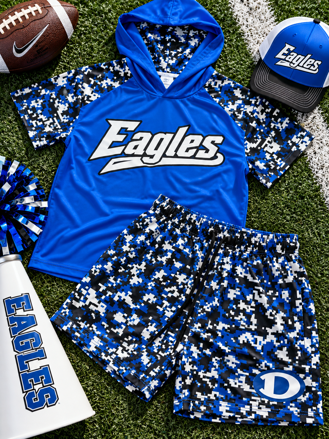 REORDER | Eagles Digital Camo Performance Hoodie
