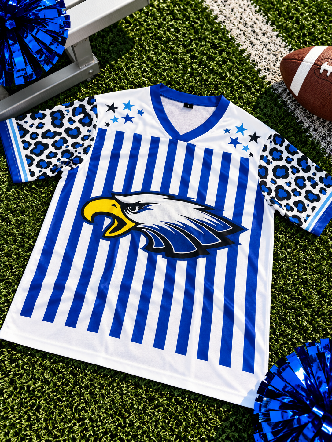 Blue Eagles Boujee Double Sided Jersey