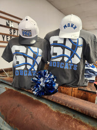 Go Bobcats Comfort Color Basketball Tee