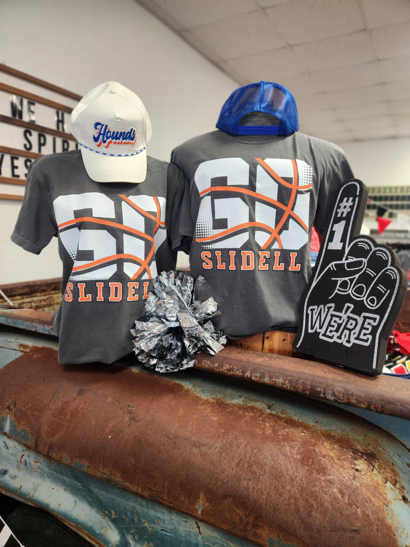 Go Slidell Comfort Color Basketball Tee