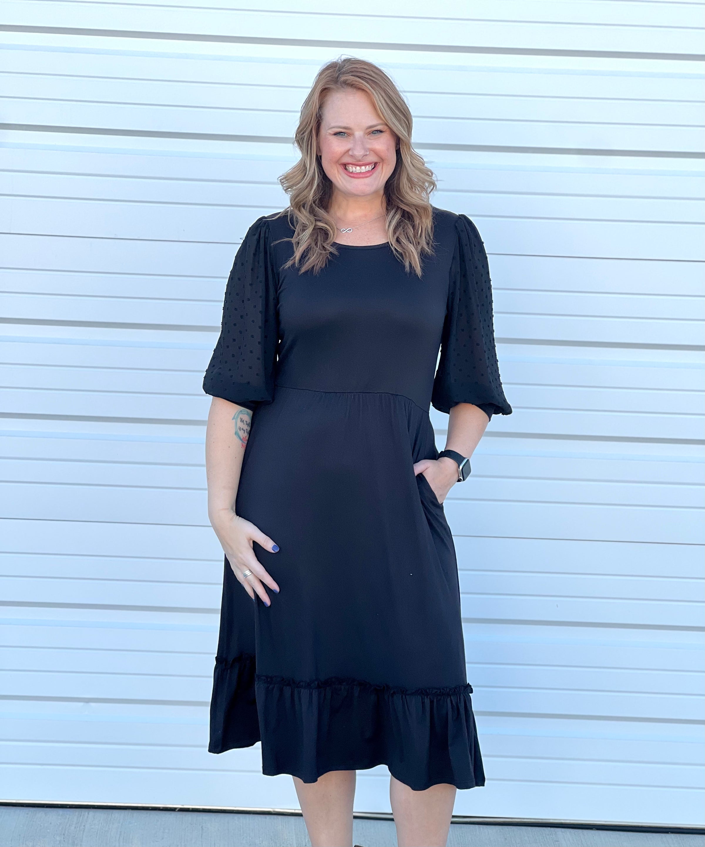 swiss dot maxi dress On The Sunny Side Swiss Dot Maxi Dress
