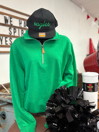 Green Miley Quarter Zip Pullover
