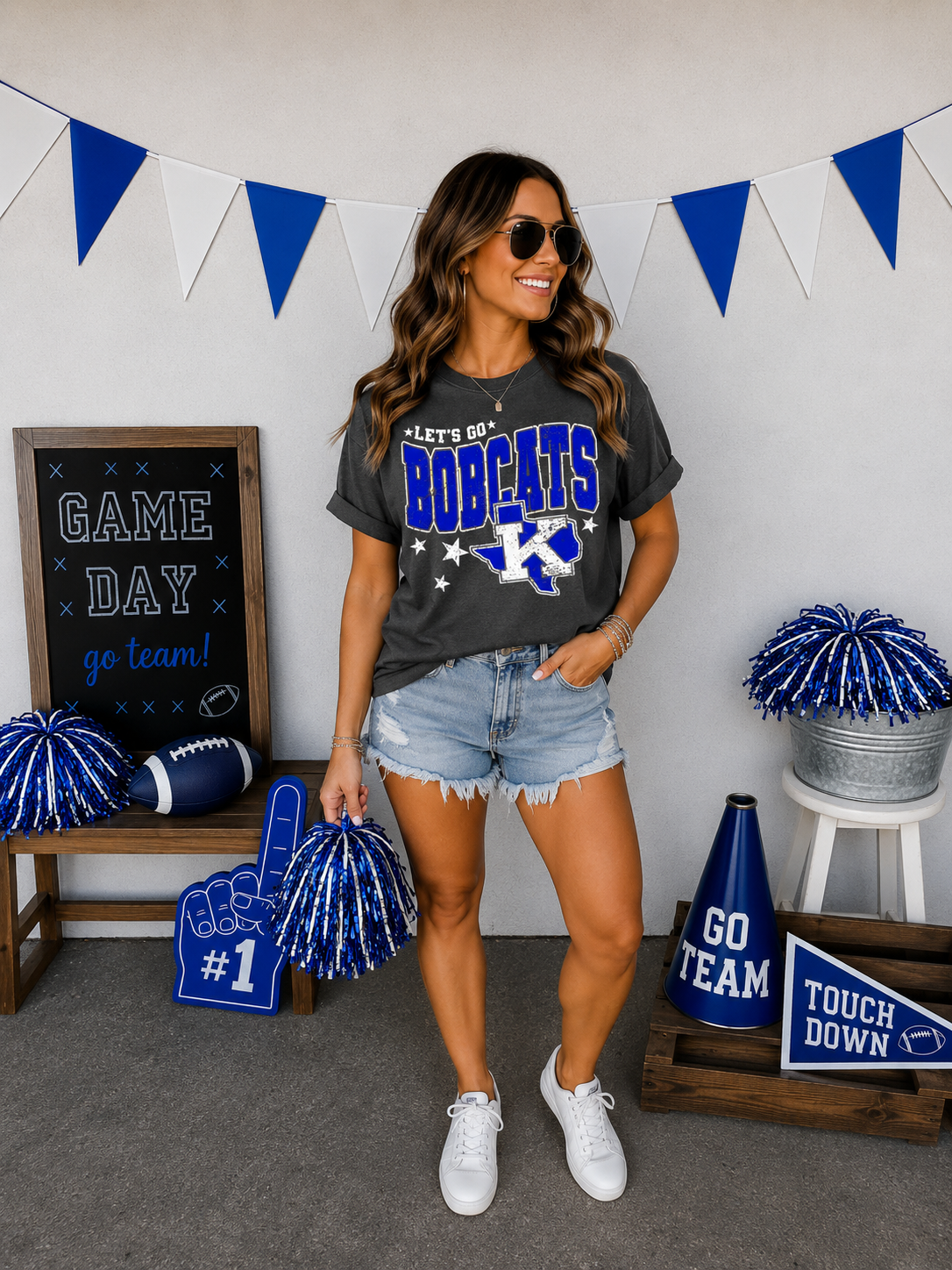 Let’s Go Bobcats Tee