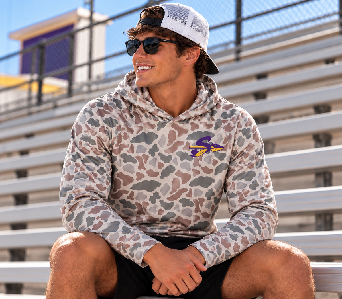 PREORDER | Pocket Sanger Deer Camo Performance Hoodie