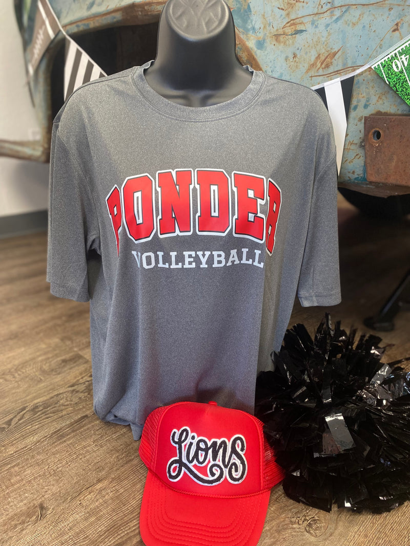 Ponder Volleyball Dri Fit Tee