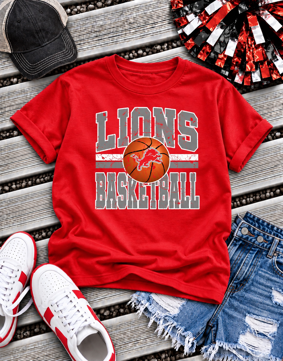 PREORDER | Lions Basketball Tee