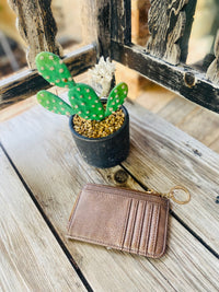 Small But Big Faux Leather Card Holder Wallet