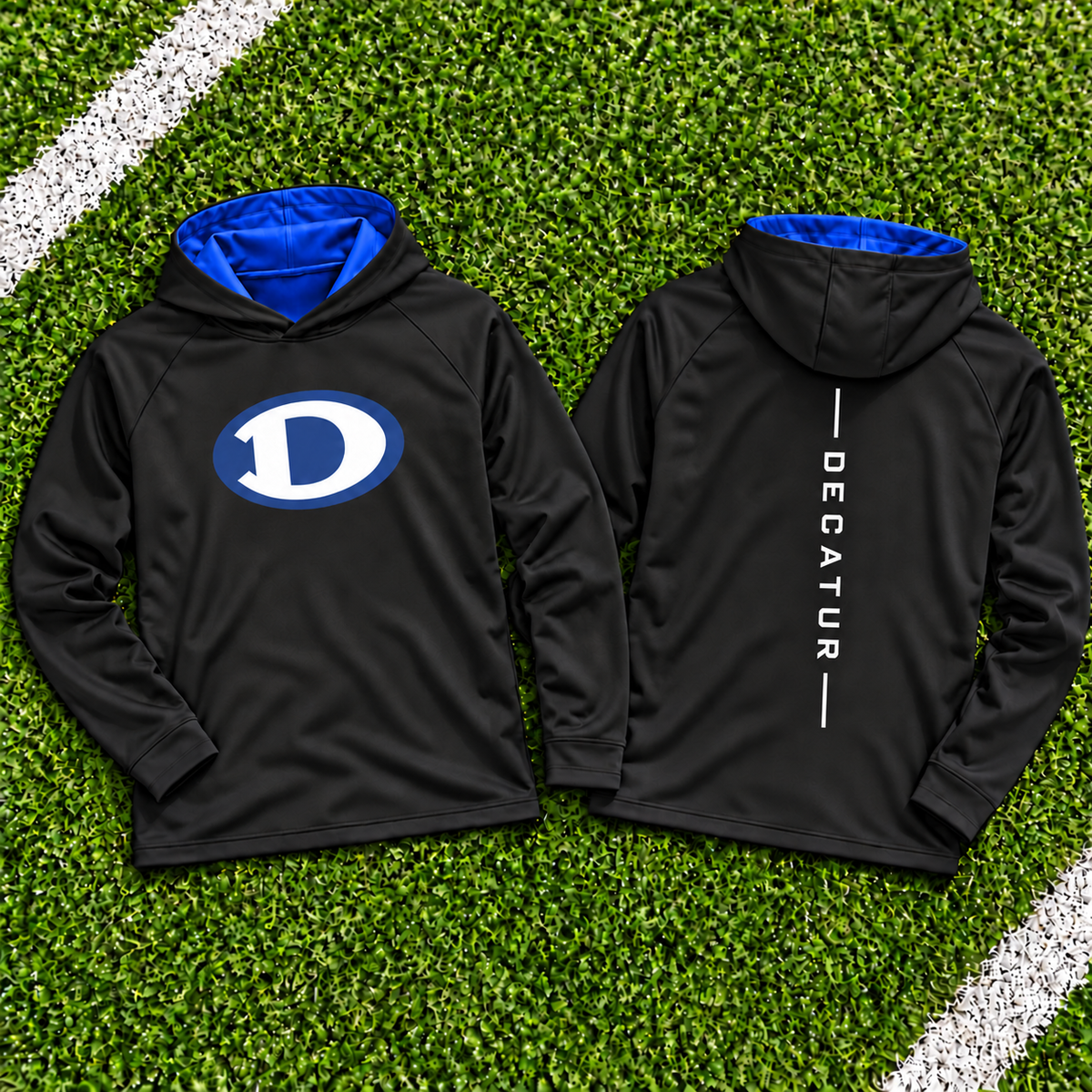 PREORDER | Decatur Eagles Black Performance Hoodie
