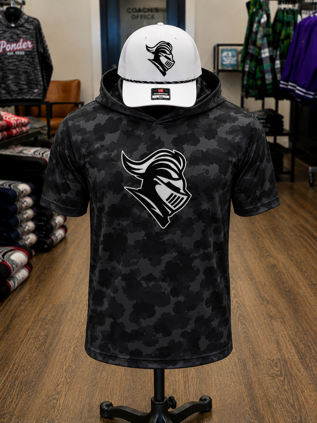 PREORDER | Knights Black Camo Performance Hoodie