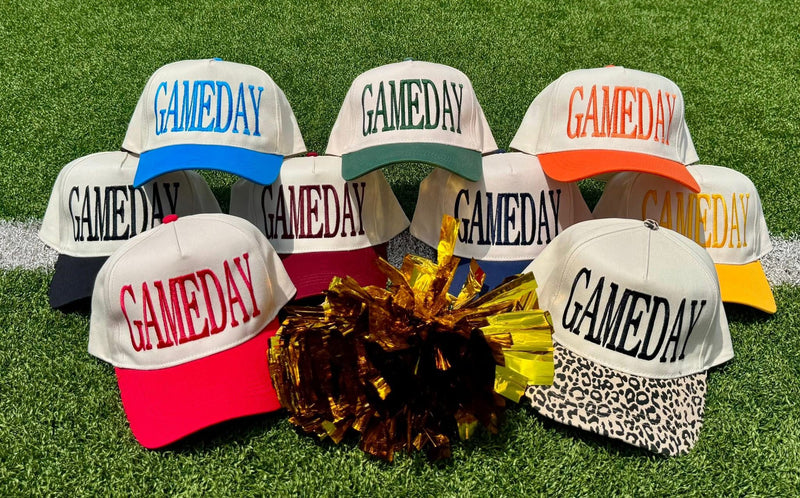 Embroidered Gameday Canvas Hat