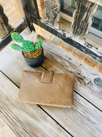 Women's Two-Compartment Crossbody Bag with Braid Detail
