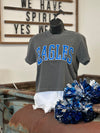 Blue Eagles Boxy Short Sleeve Tee