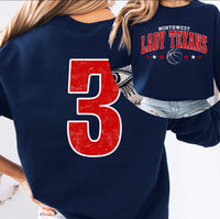 Texans Custom Basketball Crewneck Sweatshirts