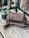 Allie Multi Compartment Canvas Strap Crossbody