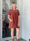 Vivi Fall Feels Babydoll Dress