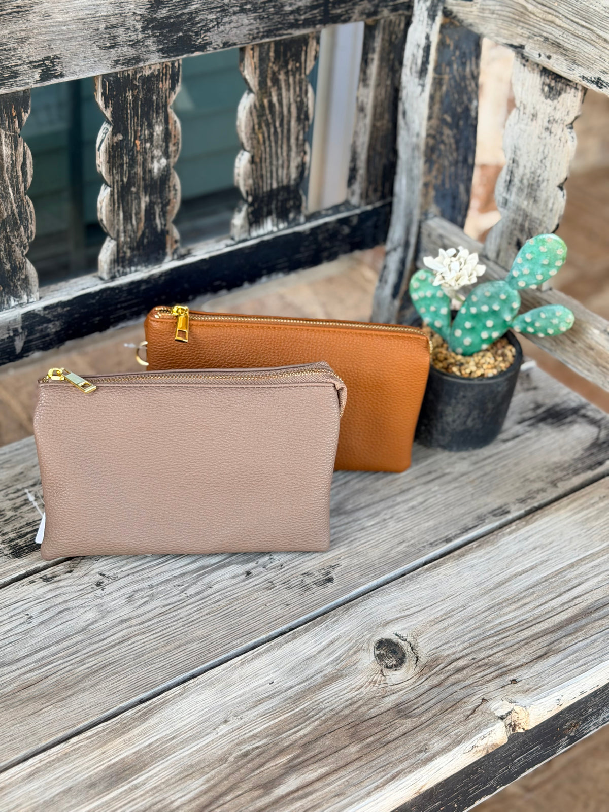 Amelia Wristlet or Crossbody Combo