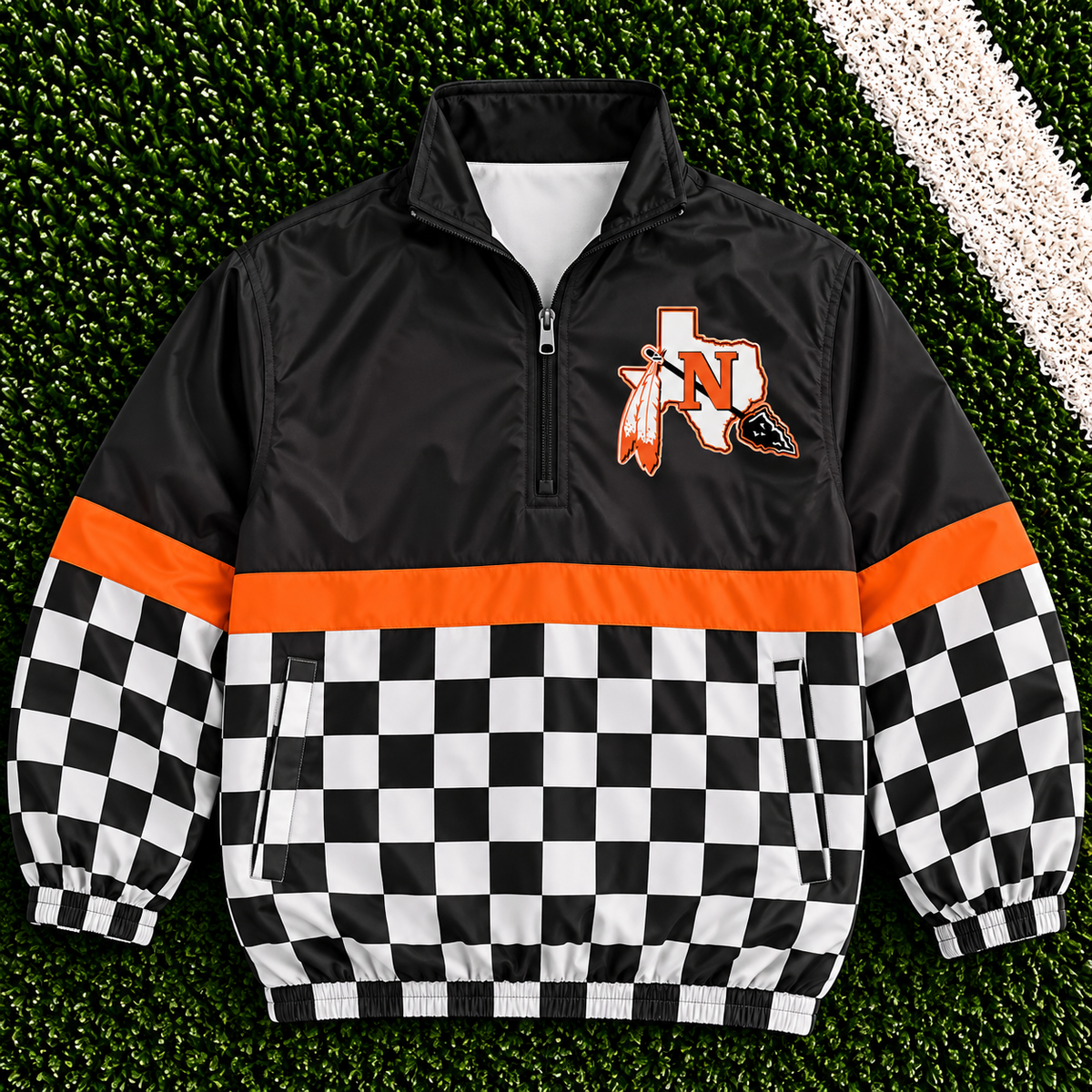 REORDER | Nocona Checkered Scuba Pullover **ETA 4-6weeks