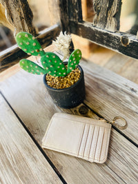 Small But Big Faux Leather Card Holder Wallet