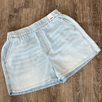 Judy Blue | Light Wash Relaxed Pull On Box Shorts