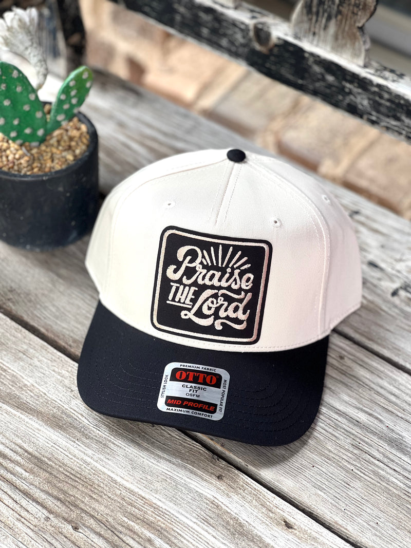 Praise the Lord Patch Canvas Hat