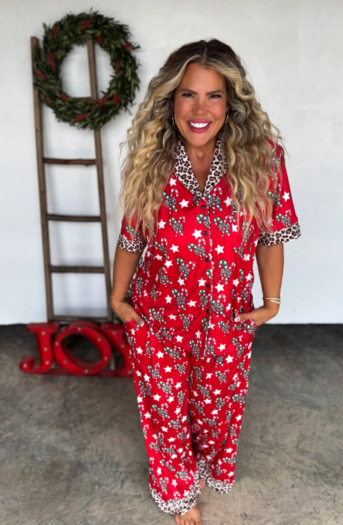 Christmas Luxe PJ Set