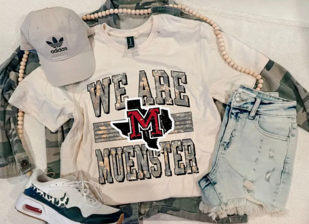 PREORDER | We are Muenster Camo Tee