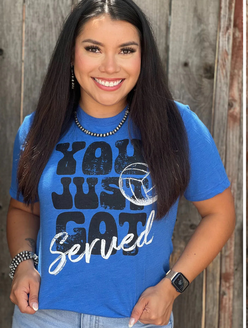 Royal You Just Got Served Tee