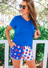 American Dream Drawstring Everyday Shorts